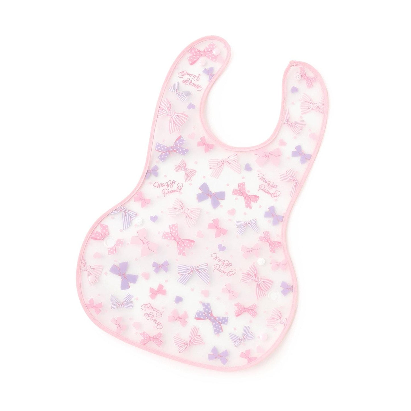 蝴蝶結圖案 餐用圍兜