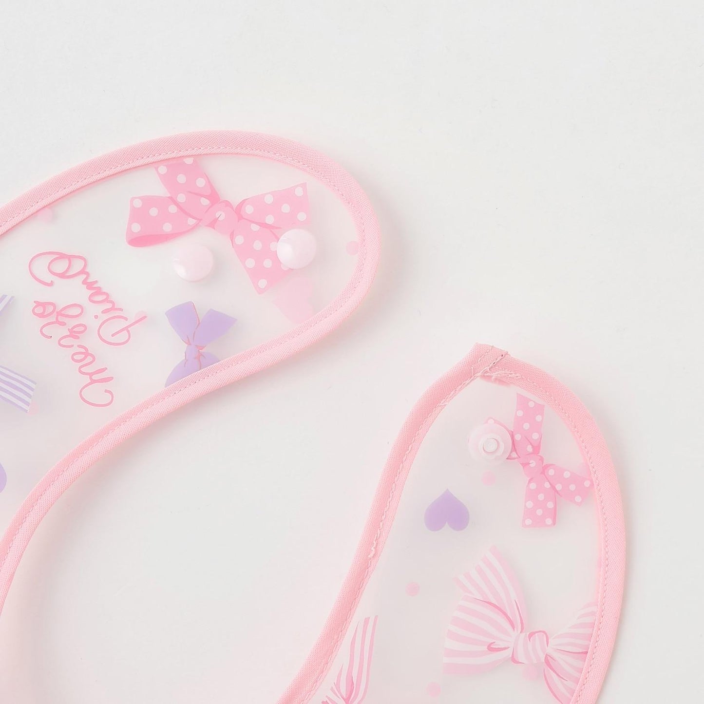 蝴蝶結圖案 餐用圍兜