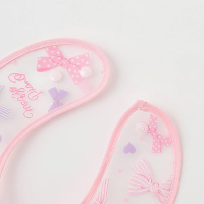 蝴蝶結圖案 餐用圍兜