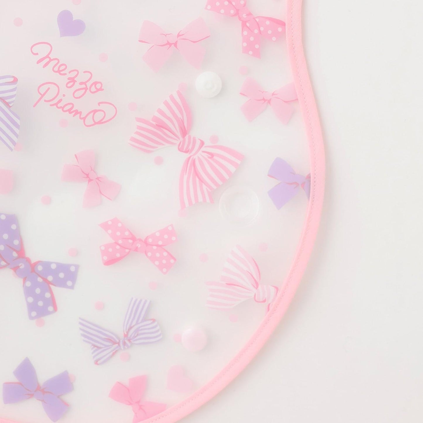 蝴蝶結圖案 餐用圍兜