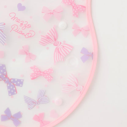 蝴蝶結圖案 餐用圍兜