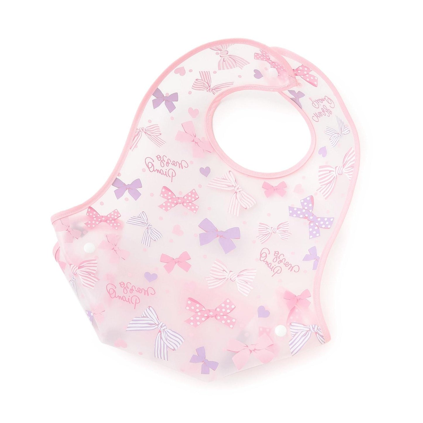 蝴蝶結圖案 餐用圍兜