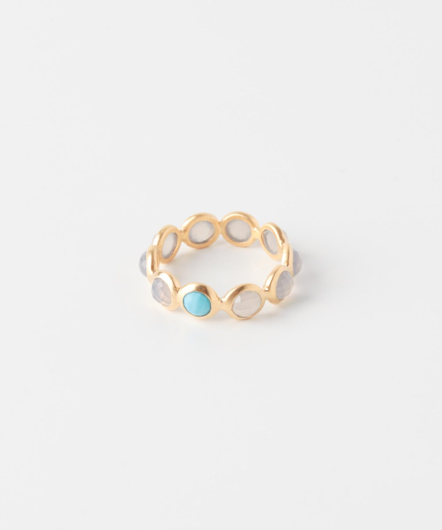 圓形寶石設計 永恆戒指