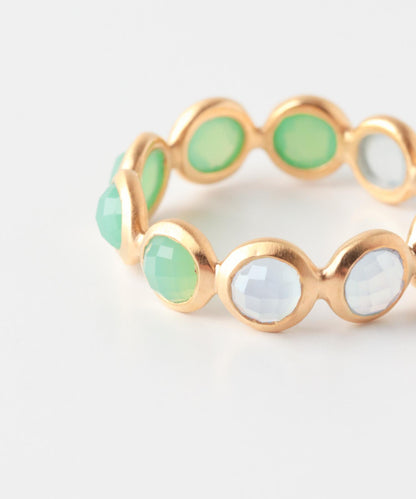 圓形寶石設計 永恆戒指