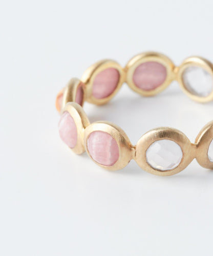 圓形寶石設計 永恆戒指