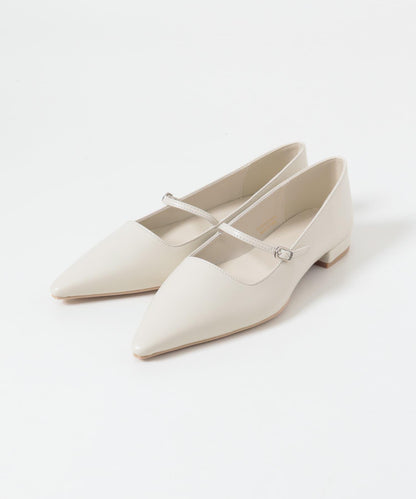 抗菌 尖頭平底單鞋