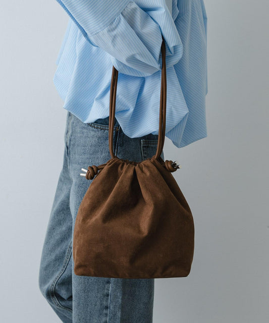 有底設計巾著包