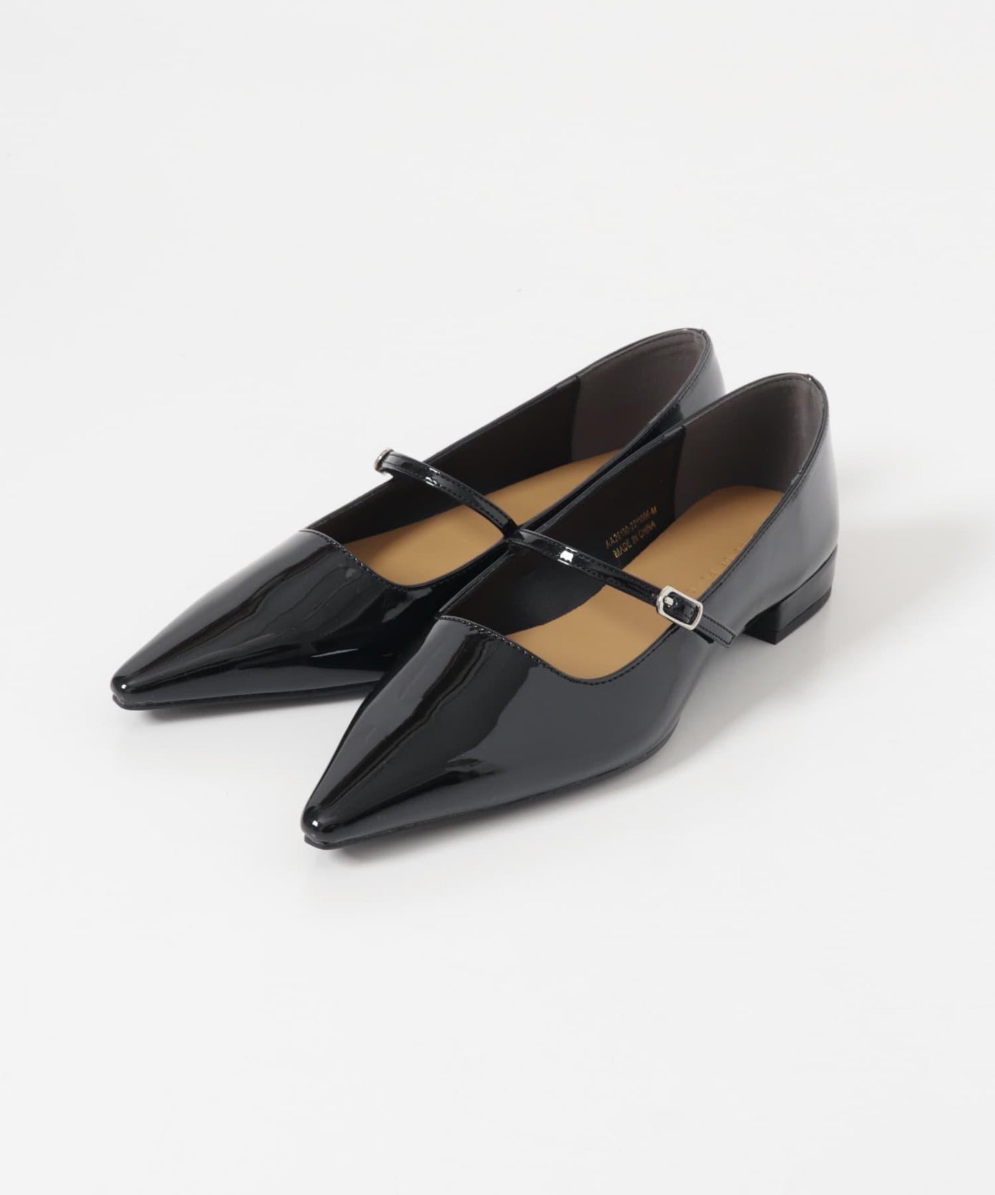 抗菌 尖頭平底單鞋