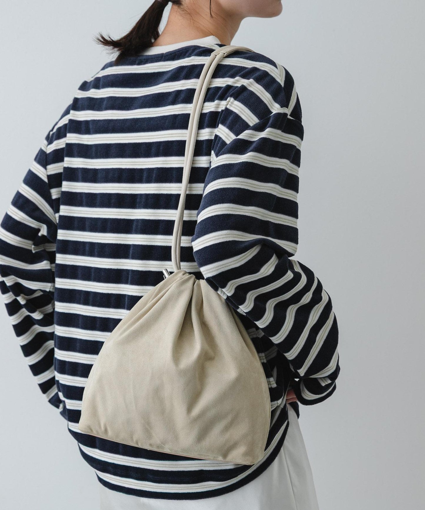 有底設計巾著包