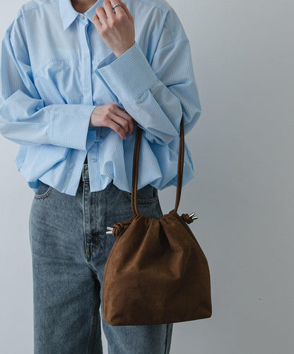 有底設計巾著包