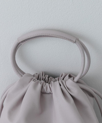 有底設計巾著包