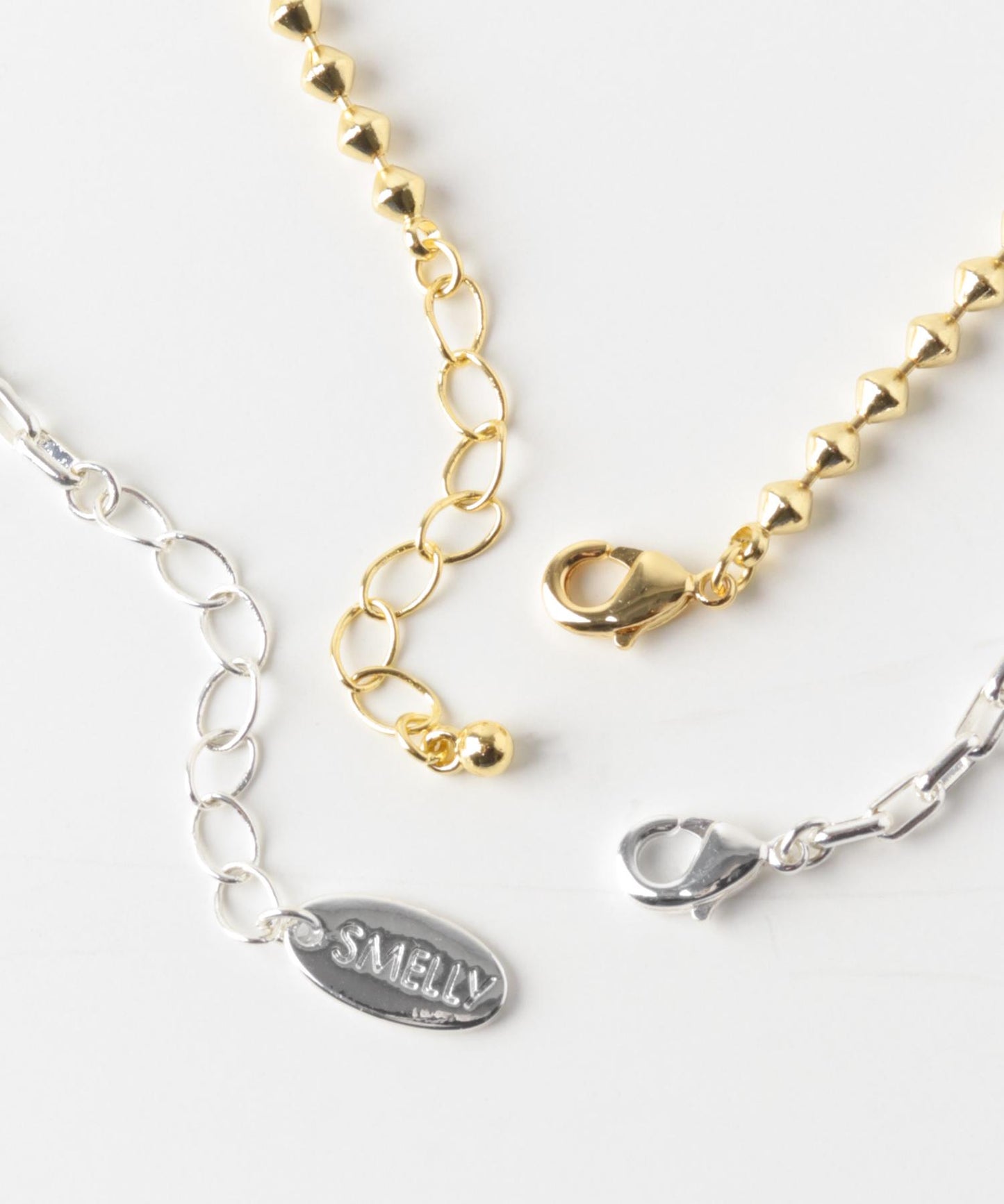 雙色鏈條 兩件套 項鍊