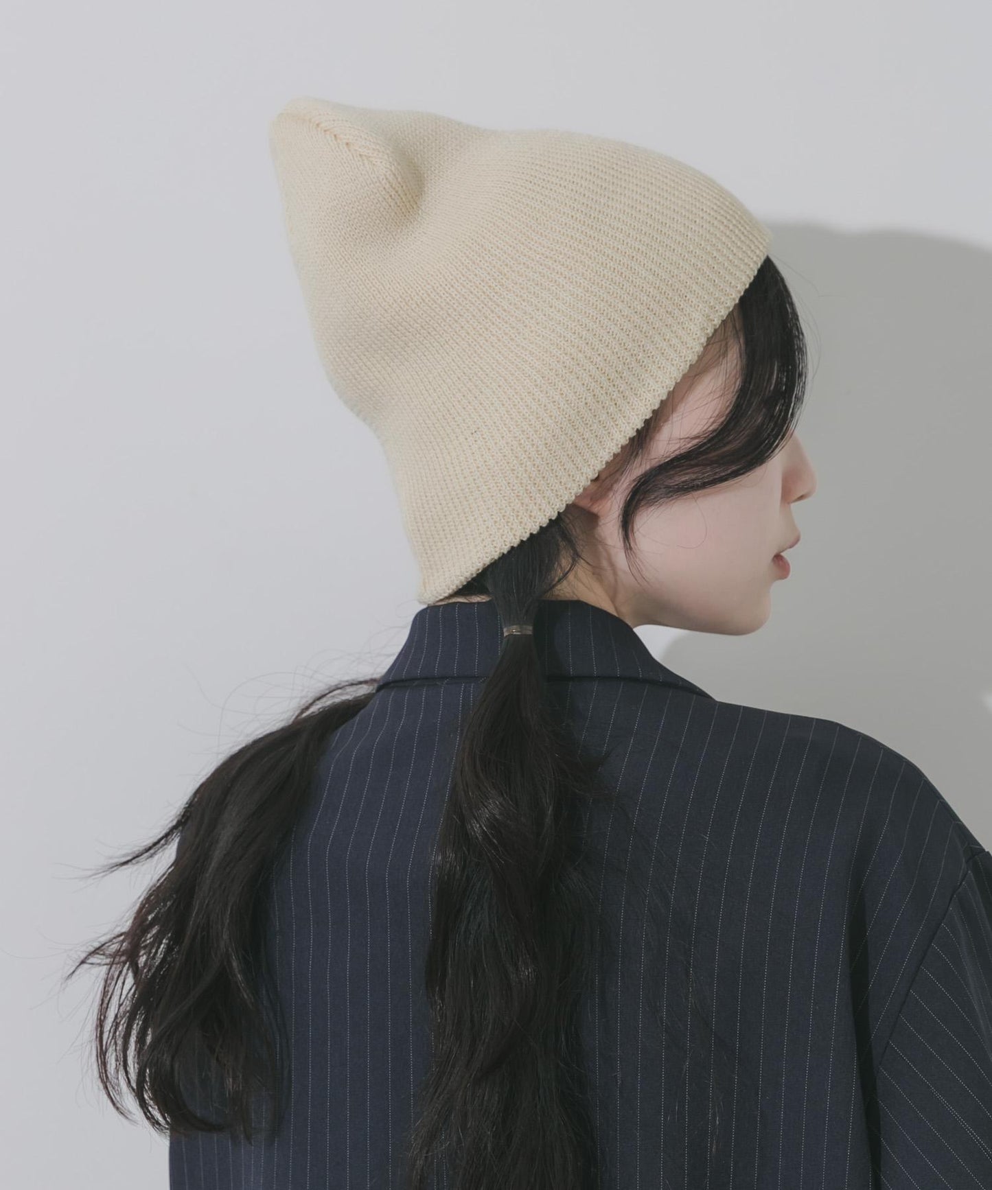 棉質羅紋 Beanie 針織帽