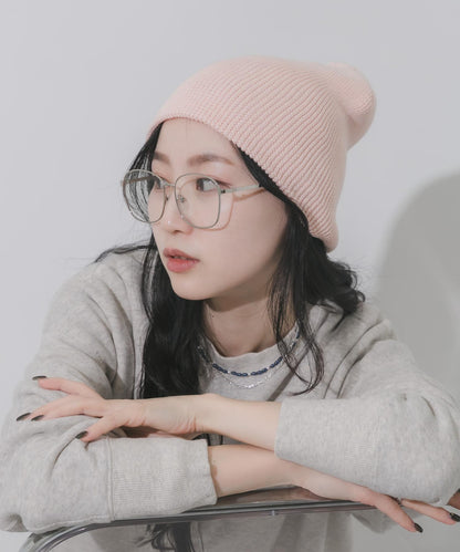 棉質羅紋 Beanie 針織帽