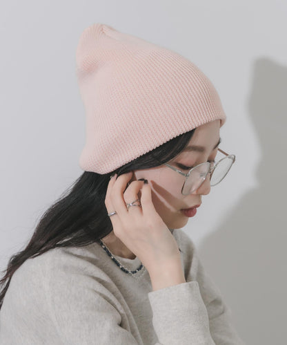 棉質羅紋 Beanie 針織帽