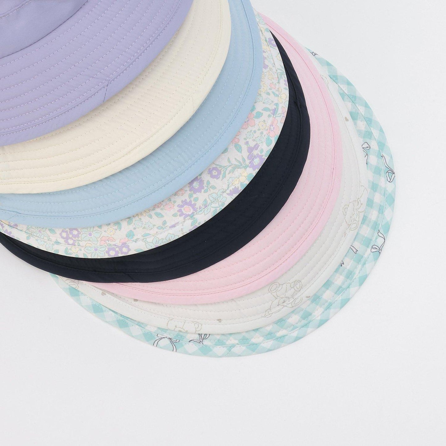 適用於學校 防潑水防汙耐用抗UV 可收納 帽子