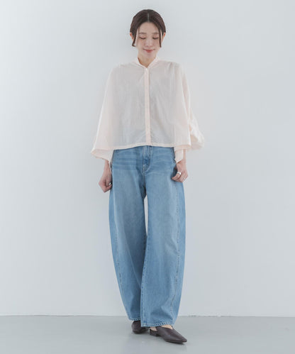 接縫設計 彎刀版型 牛仔褲