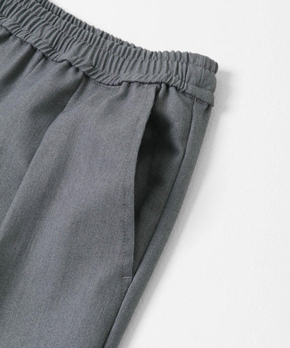 雙褶寬鬆闊腿休閒褲