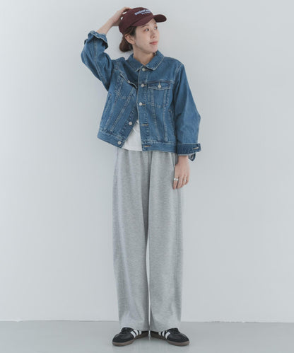 柔軟衛衣面料 彎刀版型 褲子