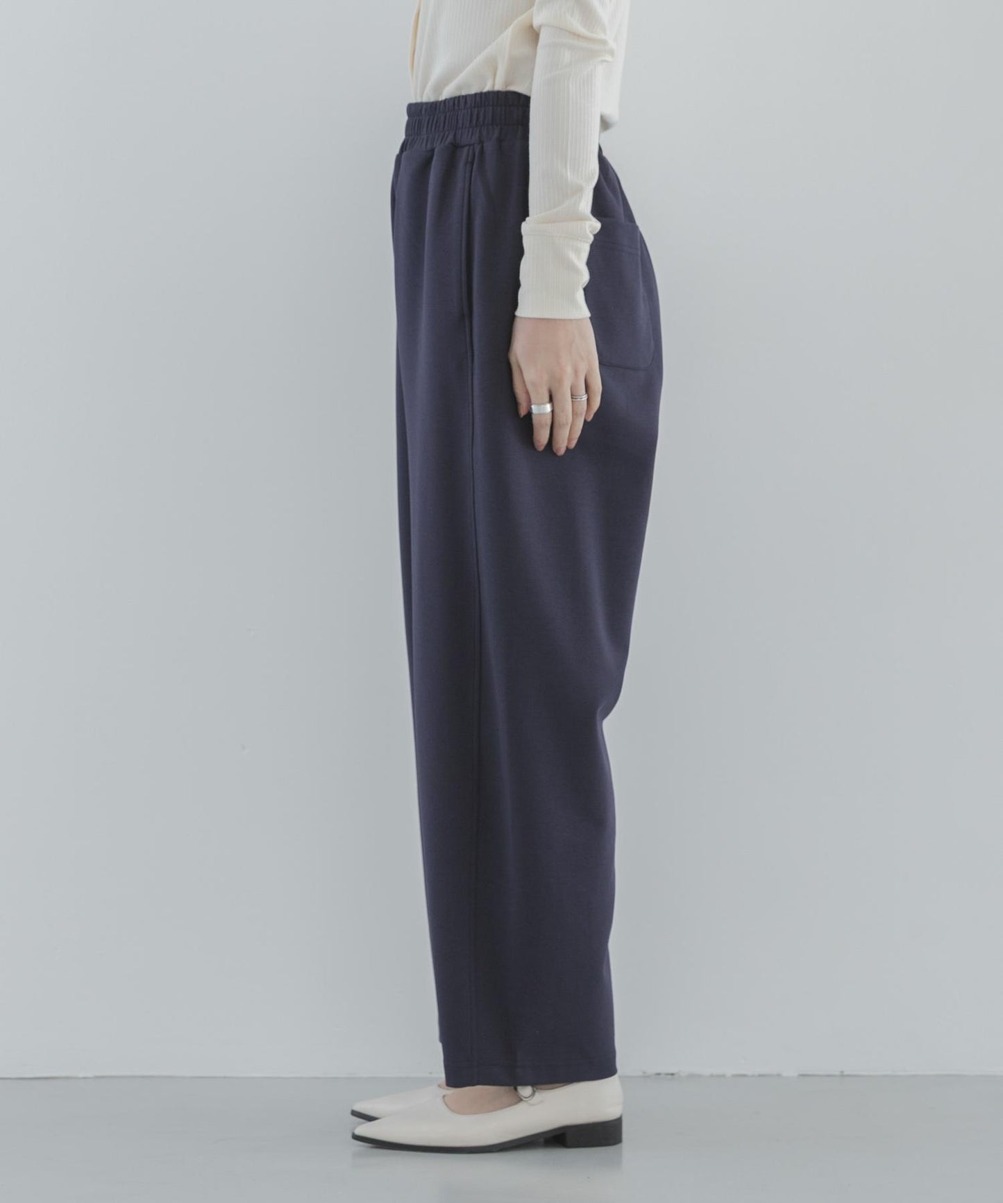 柔軟衛衣面料 彎刀版型 褲子