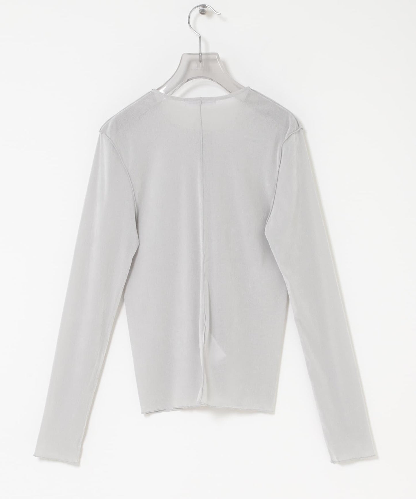 輕薄植絨短款針織開衫