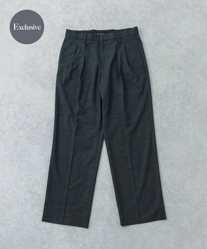 BROOKS BROTHERS EXCLUSIVE TRS 2INTUCK 雙褶設計 褲子