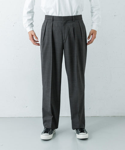 BROOKS BROTHERS EXCLUSIVE TRS 2INTUCK 雙褶設計 褲子