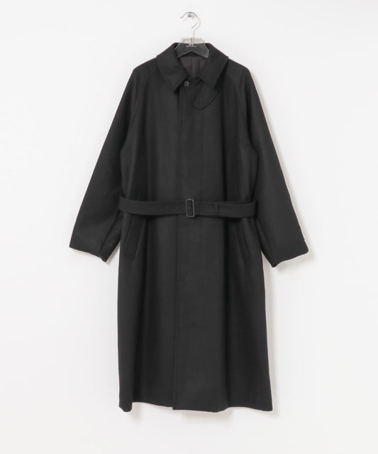 YLEVE SUPER100'S WOOL MELTON 羊毛呢大衣