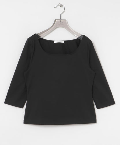 AMOMENTO SCOOP NECK SHORT SLEEVE T-SHIRTS