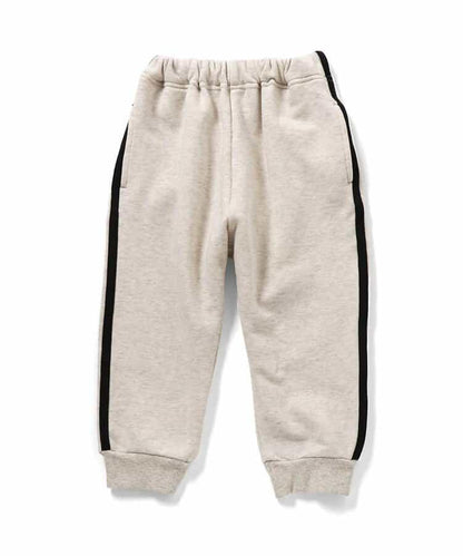 WEB限定  ラインジョガーパンツ  10分丈