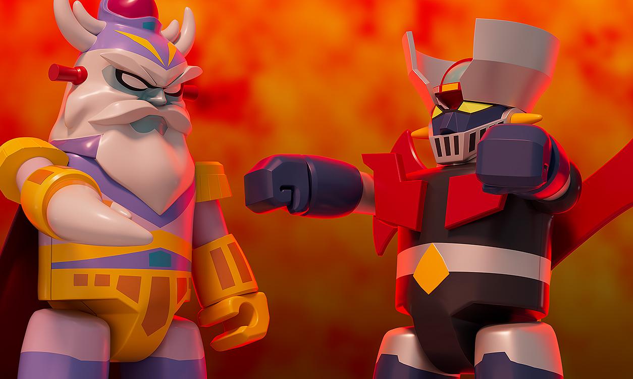 グレートマジンガー_BRICKROID 地獄大元帥