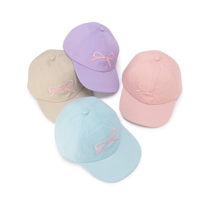 リボン刺しゅうキャップ