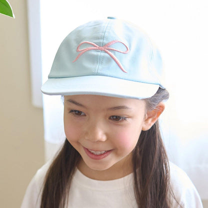 リボン刺しゅうキャップ