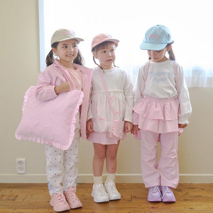 リボン刺しゅうキャップ