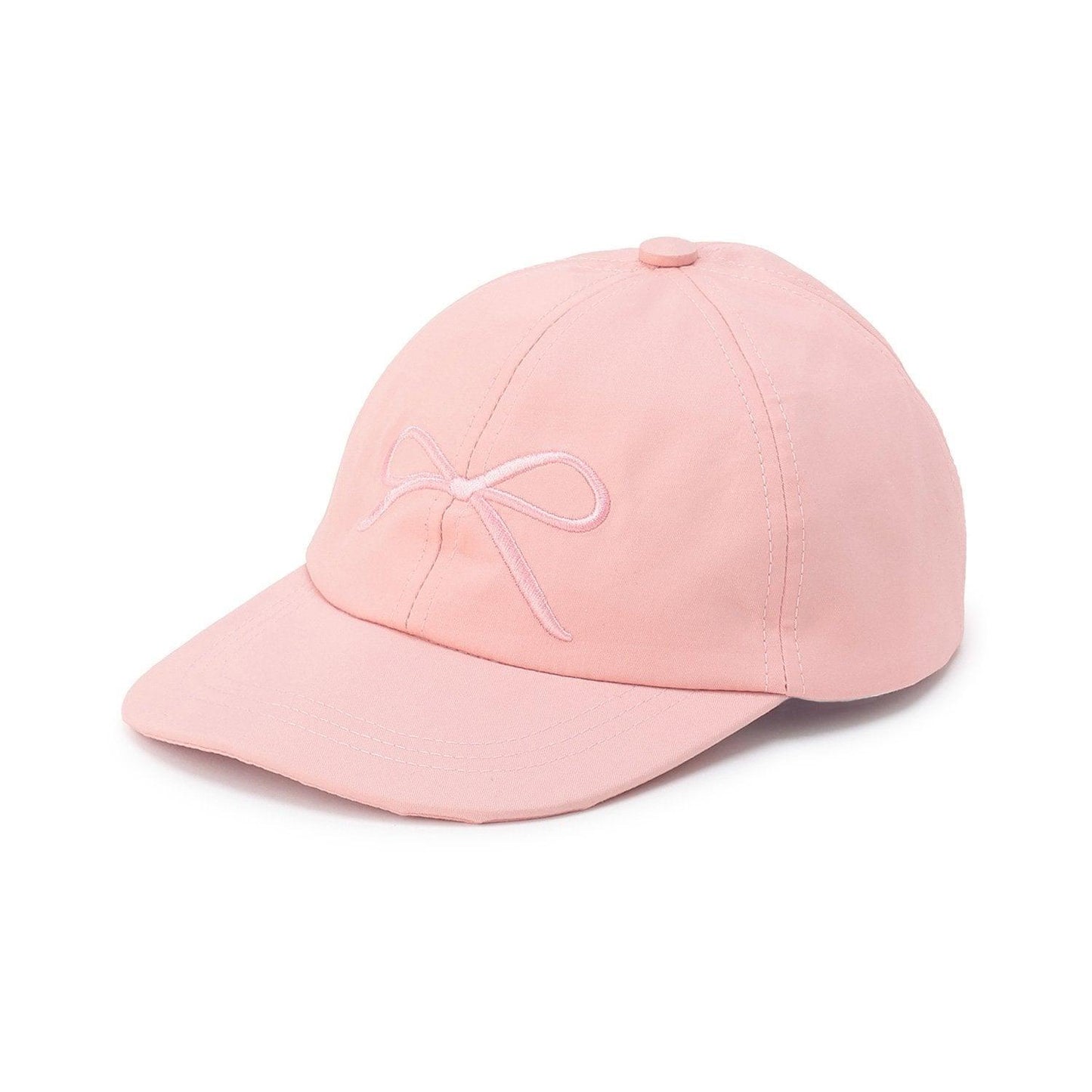 リボン刺しゅうキャップ