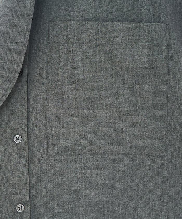 タイ付きフーディービッグシャツ【限定展開】