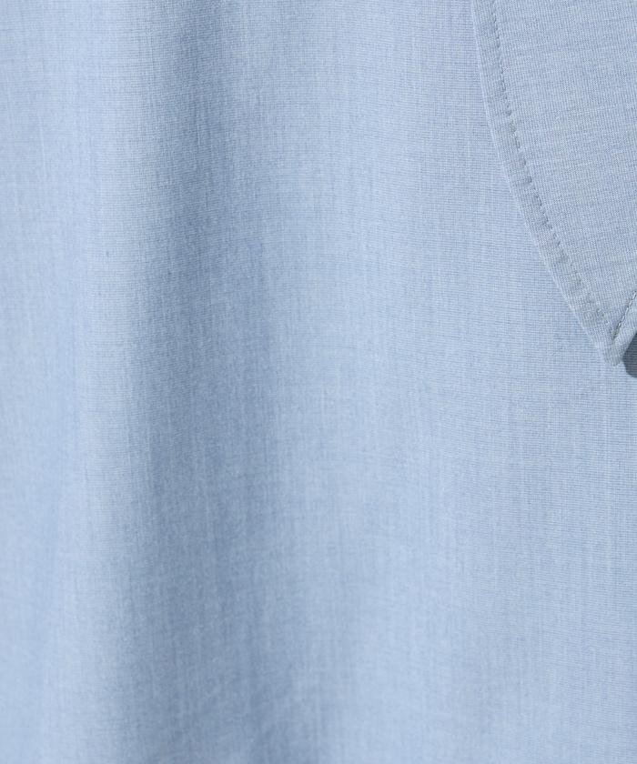 タイ付きフーディービッグシャツ【限定展開】