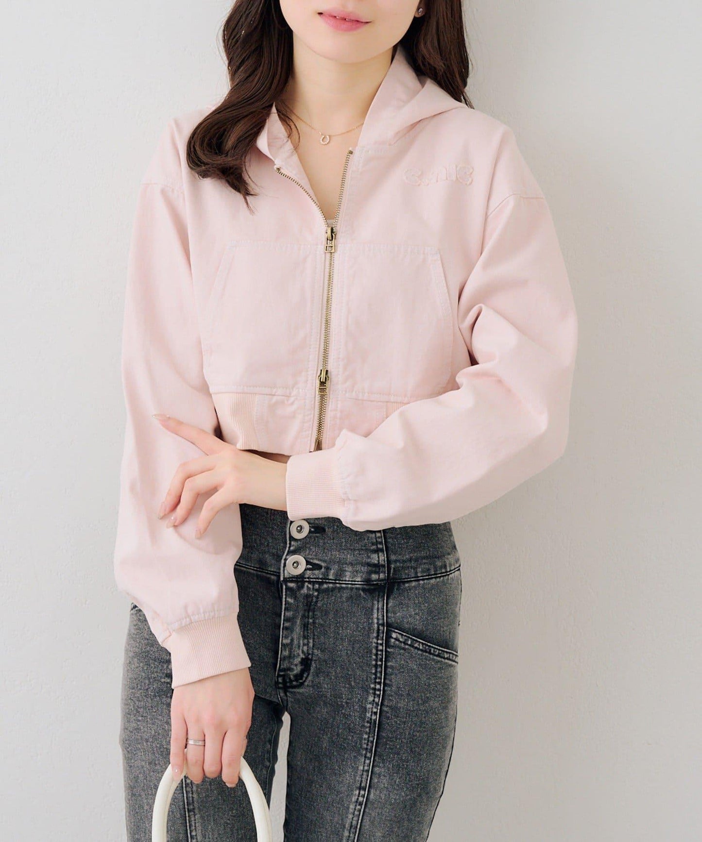 修飾身形 短款 斜紋牛仔面料 戶外夾克