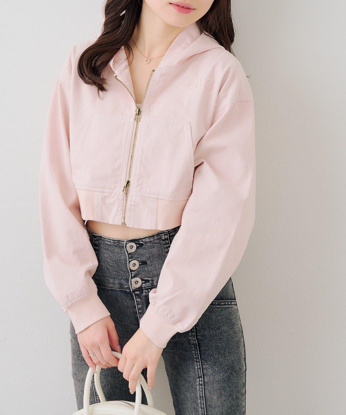 修飾身形 短款 斜紋牛仔面料 戶外夾克