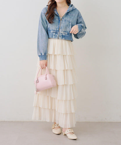 修飾身形 短款 斜紋牛仔面料 戶外夾克