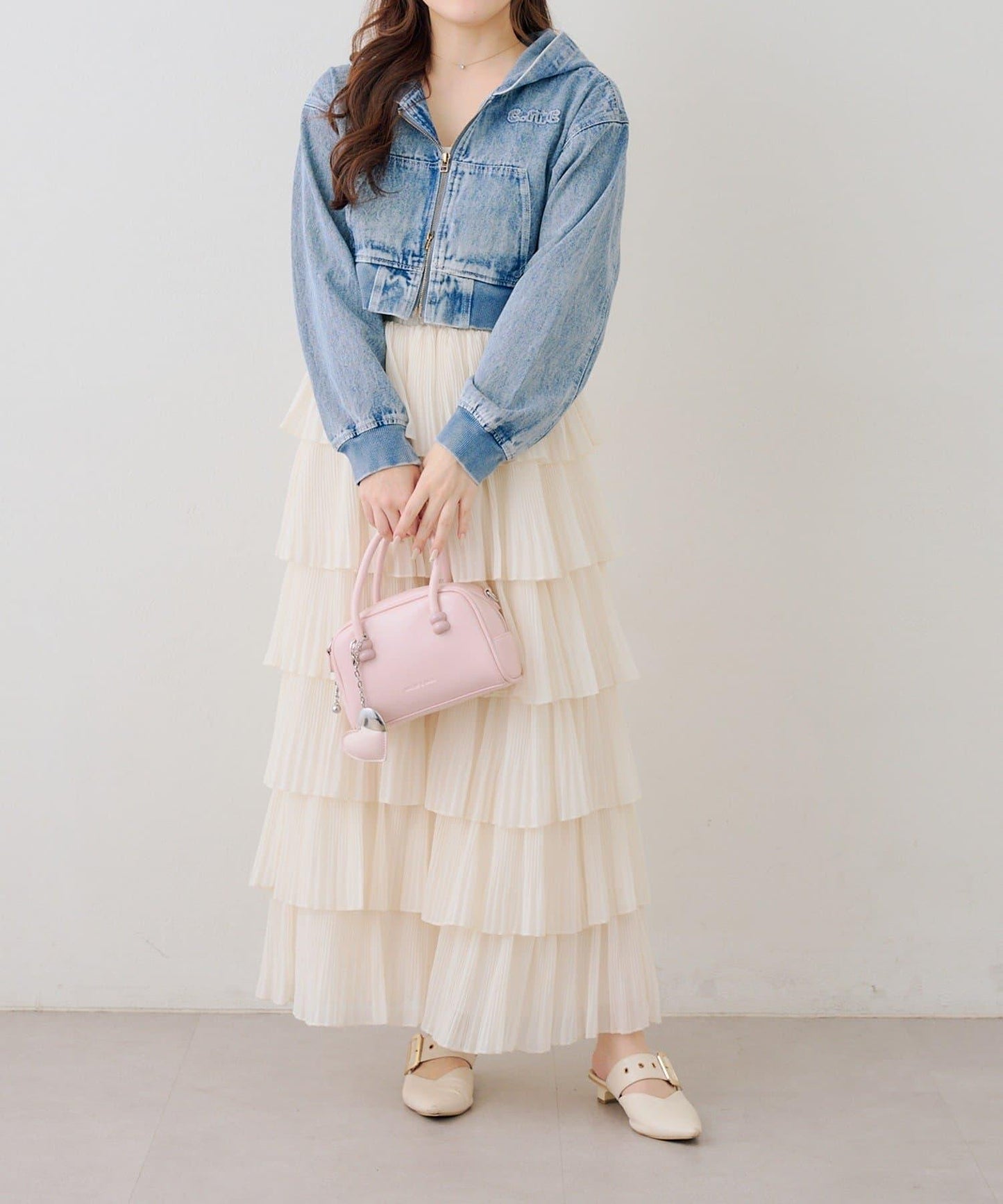 修飾身形 短款 斜紋牛仔面料 戶外夾克