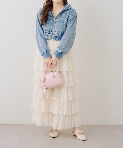 修飾身形 短款 斜紋牛仔面料 戶外夾克