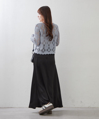 【2026SS】かぎ針透かし編みカーディガン