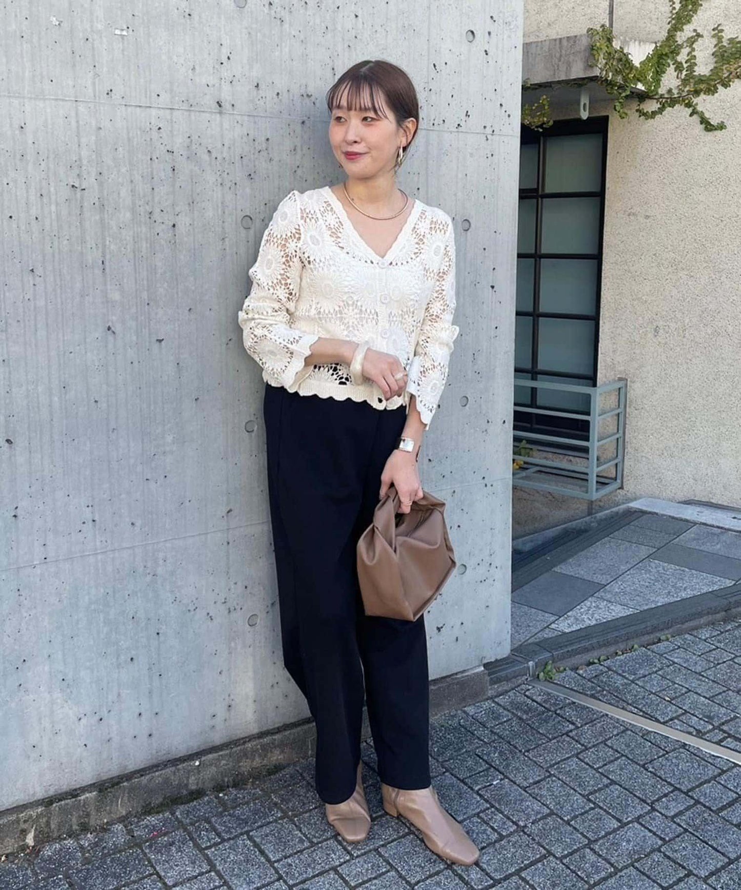 【2026SS】かぎ針透かし編みカーディガン