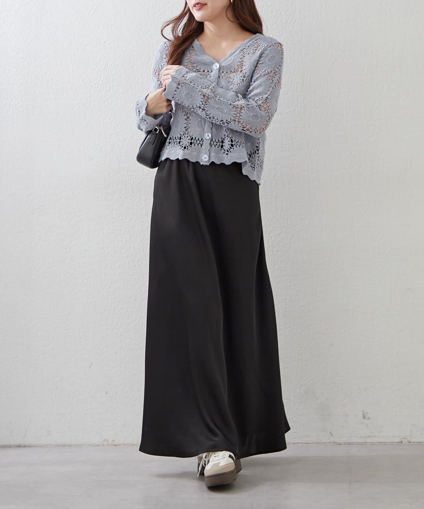 【2026SS】かぎ針透かし編みカーディガン