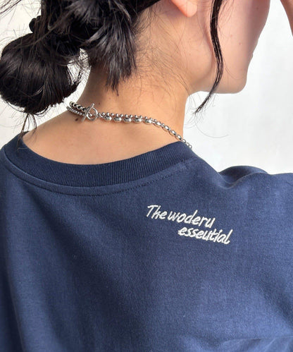 可搭配成套 後背單點Logo刺繡 套頭上衣