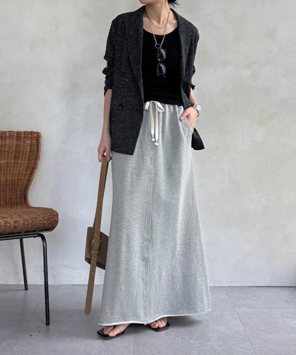 シアーツイードダブルジャケット