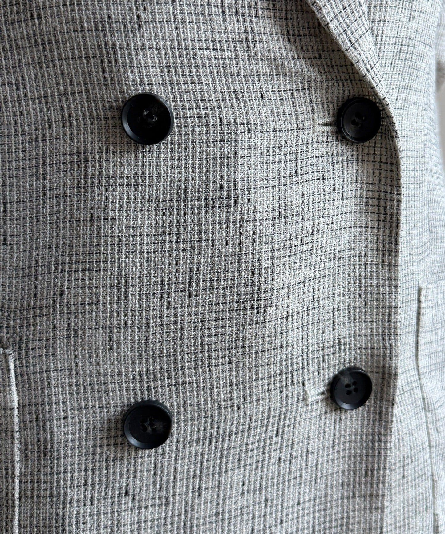 シアーツイードダブルジャケット