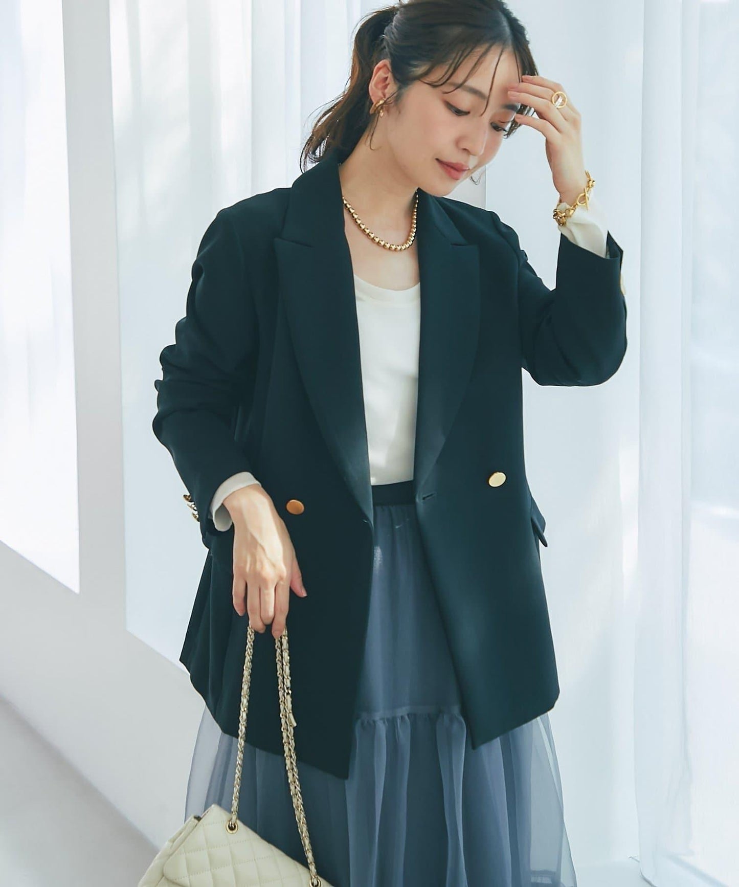 復刻款 金屬紐扣雙排扣 西裝外套 2款