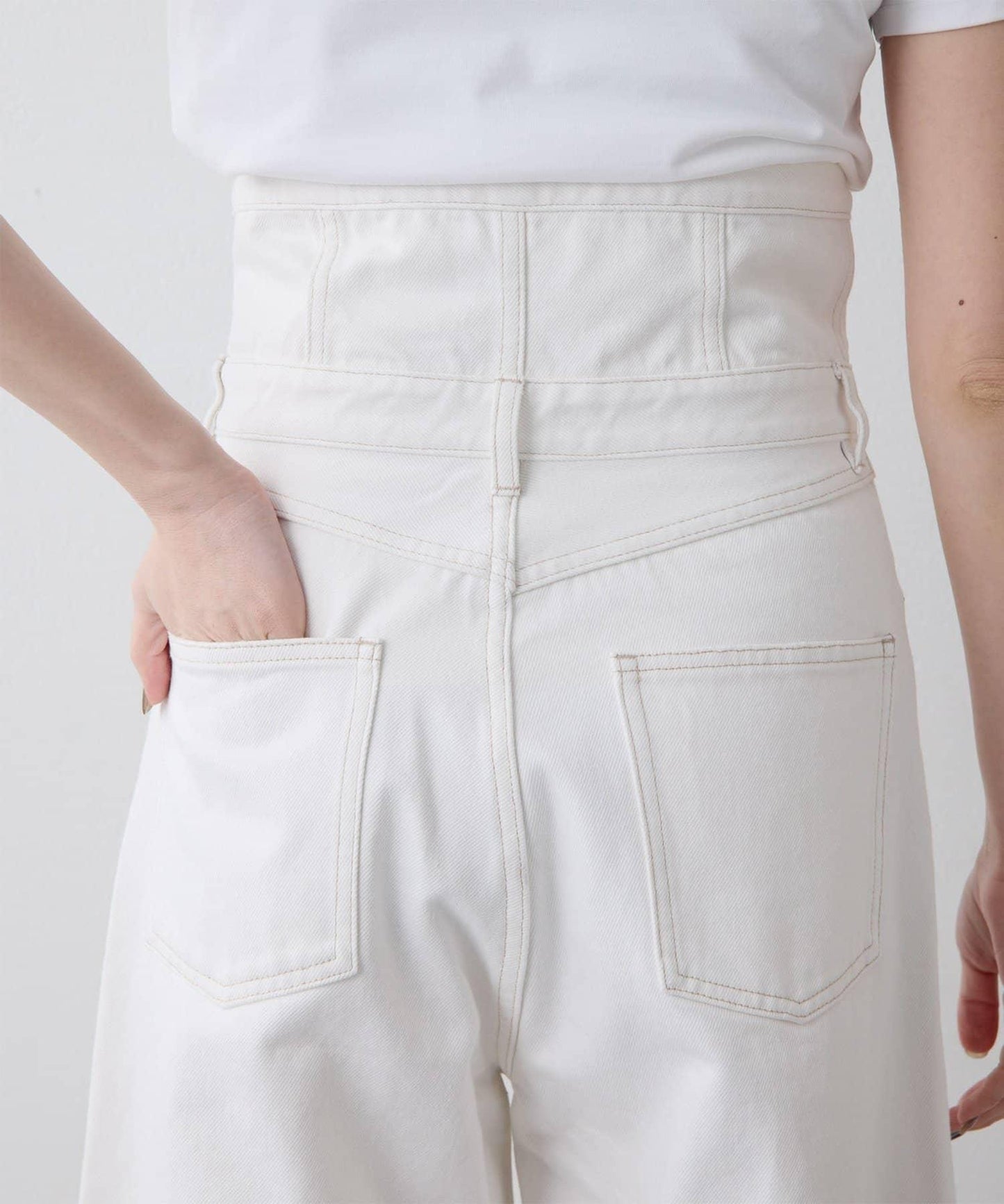 高腰牛仔褲